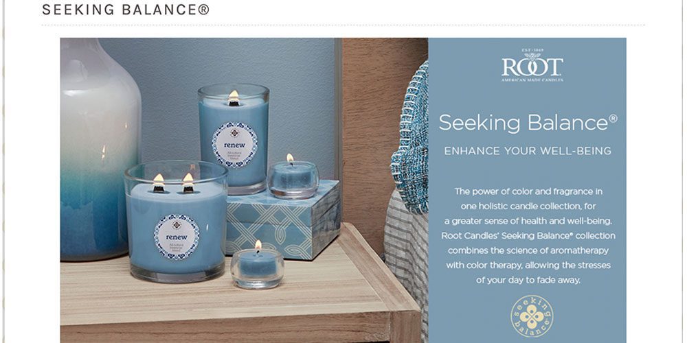 root candles seeking balance collection