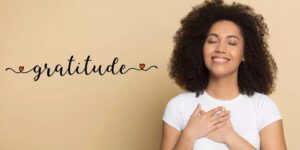 la actitud de gratitud
