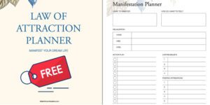 Kostenloser Download des Law of Attraction-Planers im PDF-Format