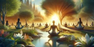 Meditatives Yoga zur Entspannung