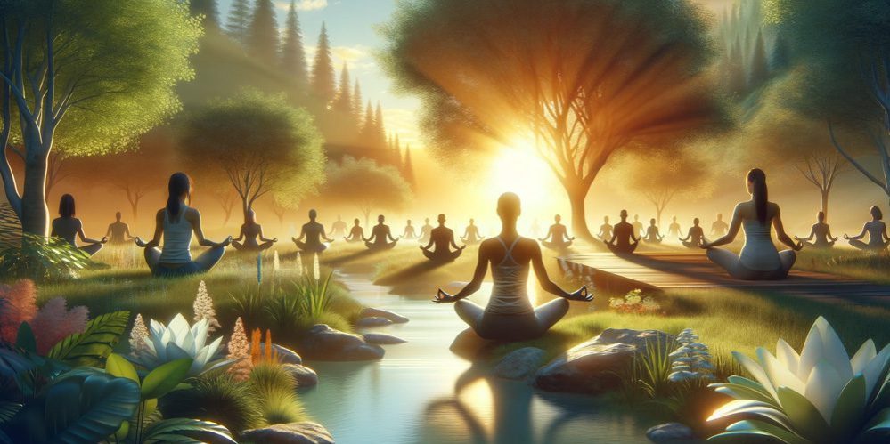 Meditatives Yoga zur Entspannung
